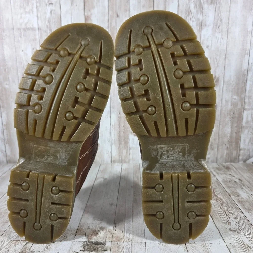 Dr. Martens 11306 y2k Brown Leather Chunky Lug Oxford‎ Shoes Mens 14 US 13 UK